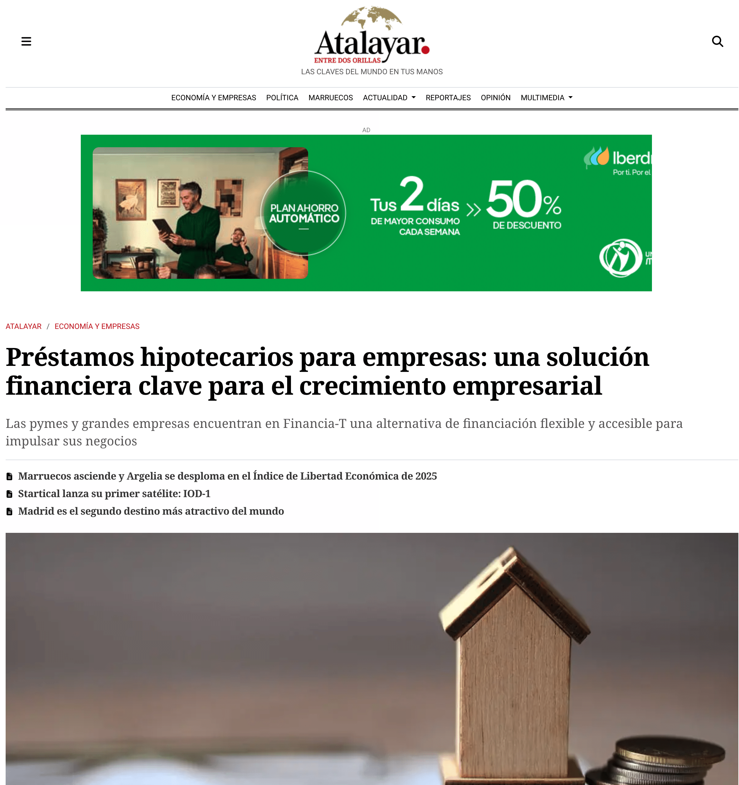 Prestamos hipotecarios empresas prensa