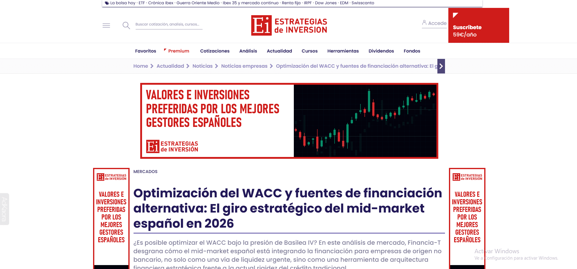 Financia-T en Estrategias de Inversión