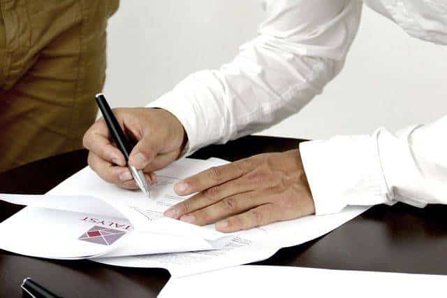 firma de documentos
